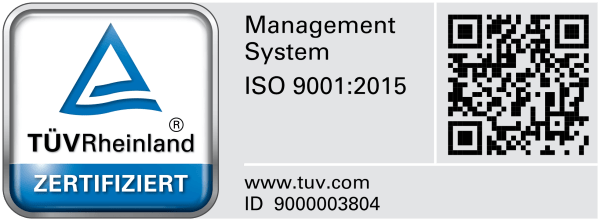 Testmark Siegel mit QR-Code